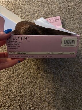 NEW Paula Young Cheryl Wig A0025 33/28#4 Average Size NIB